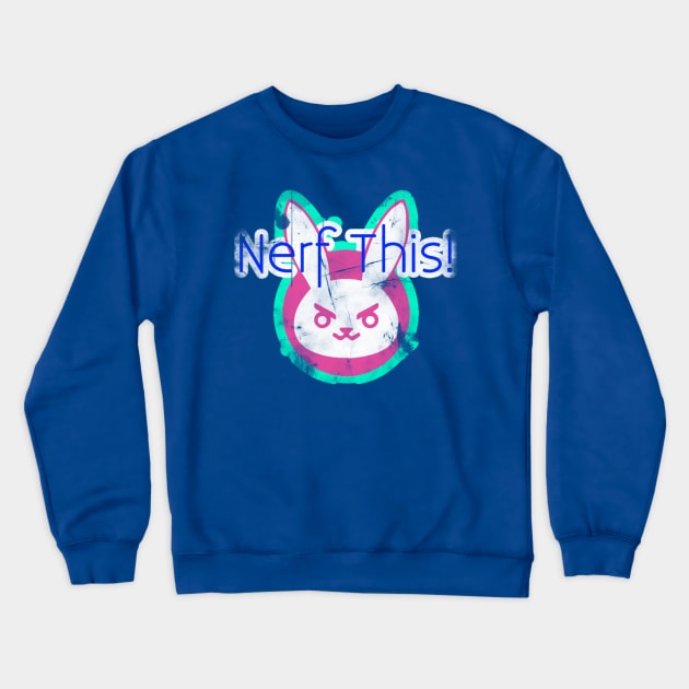 Nerf This! Crewneck Sweatshirt by DRKNT